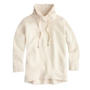 J. Crew Brushed Wool Funnelneck Sweatshirt XXS XS